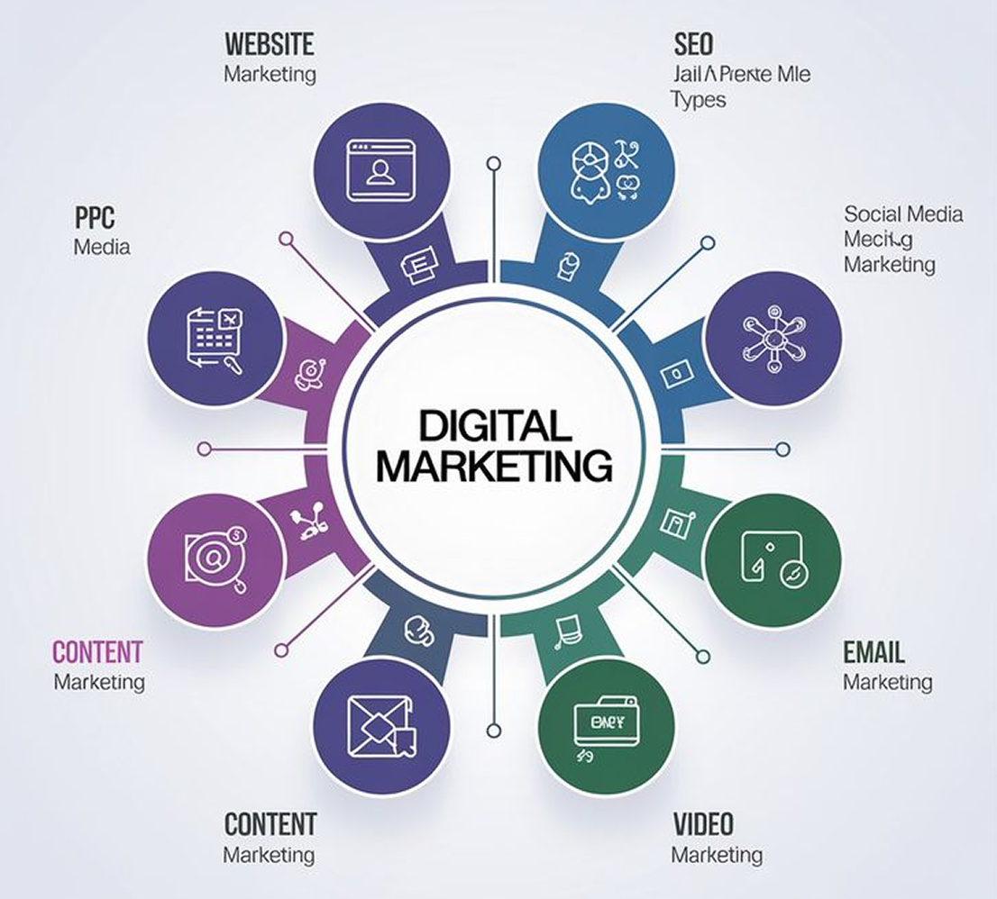 Digital Marketing Illustration