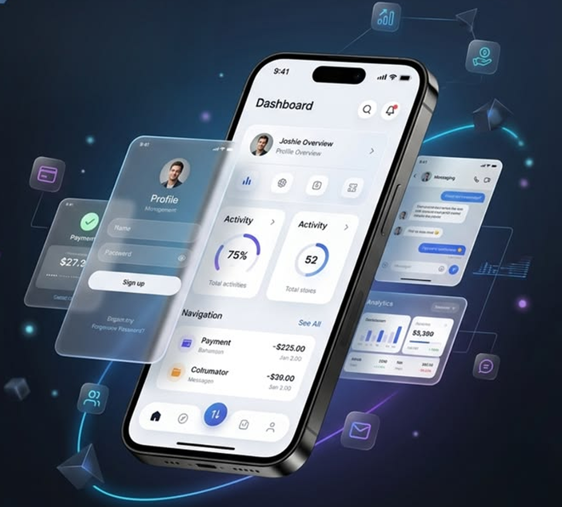Mobile Development Illustration