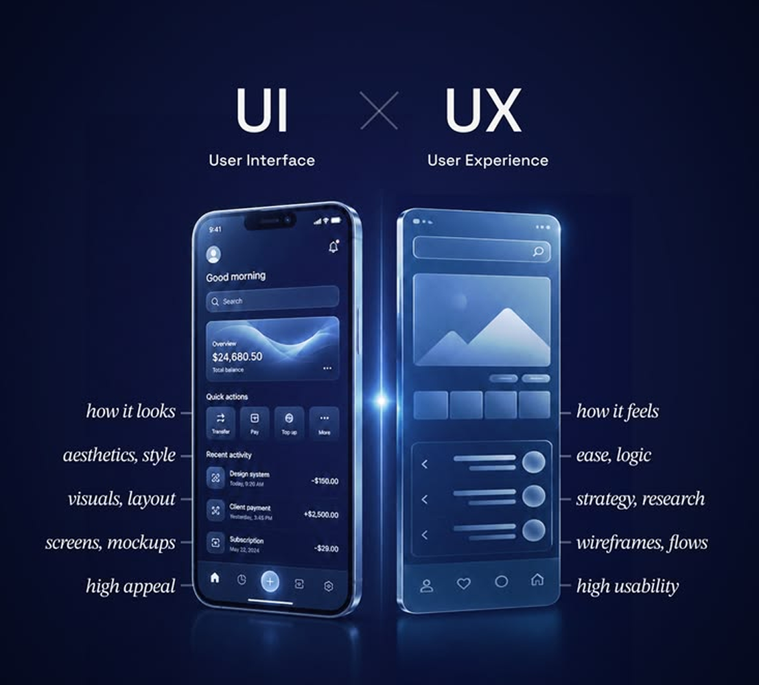UX/UI Design Illustration